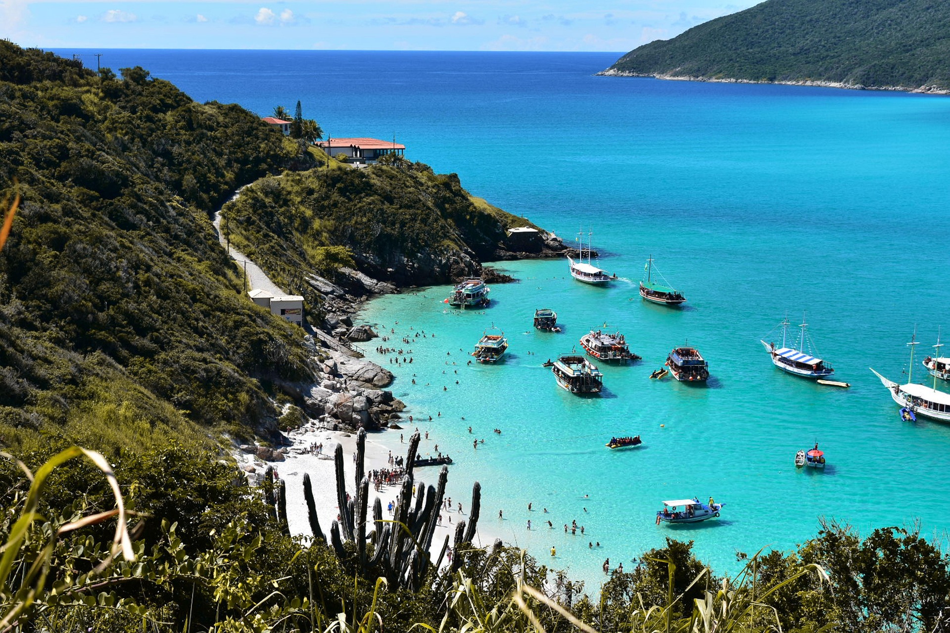 Exploring the beaches in Brazil