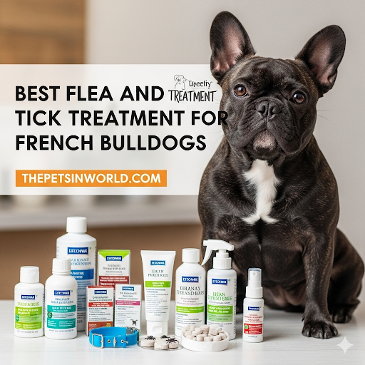 Best Flea and Tick Treatment for French Bulldogs |thepetsinworld