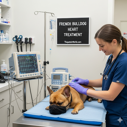 French Bulldog Heart Treatment-thepetsinworld.com